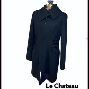 Wool Blend Coat by Le Chateau